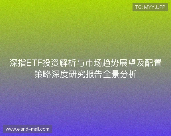 深指ETF投资解析与市场趋势展望及配置策略深度研究报告全景分析